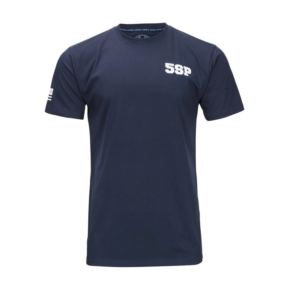 5SP Navy Blue T-Shirt (Five Star Prospect) - Various Sizes Available